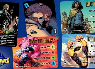 OVERPOWER collectible card game adds INVINCIBLE and WALKING DEAD characters