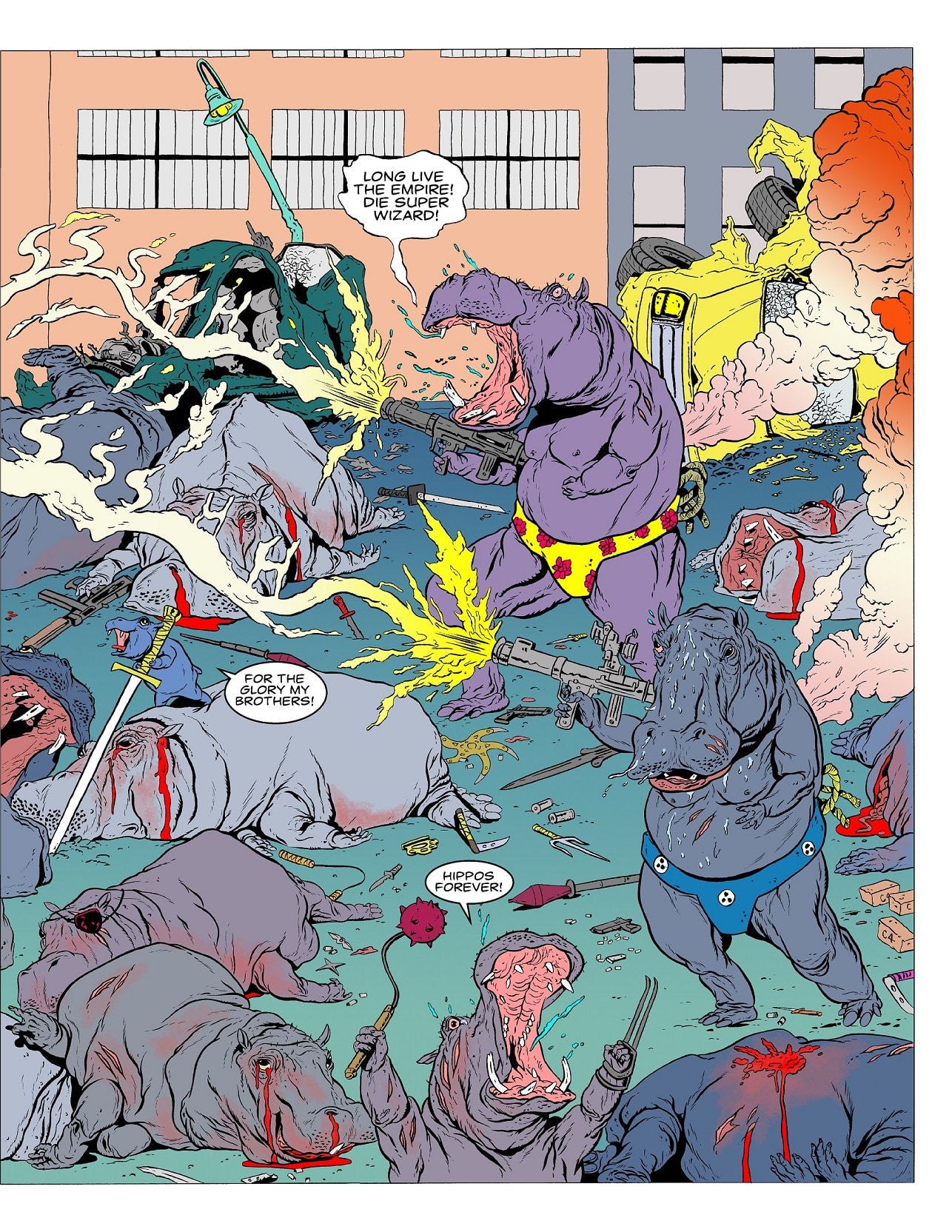 Cosmic Lion’s Family Fun Comics #18 Artwork
