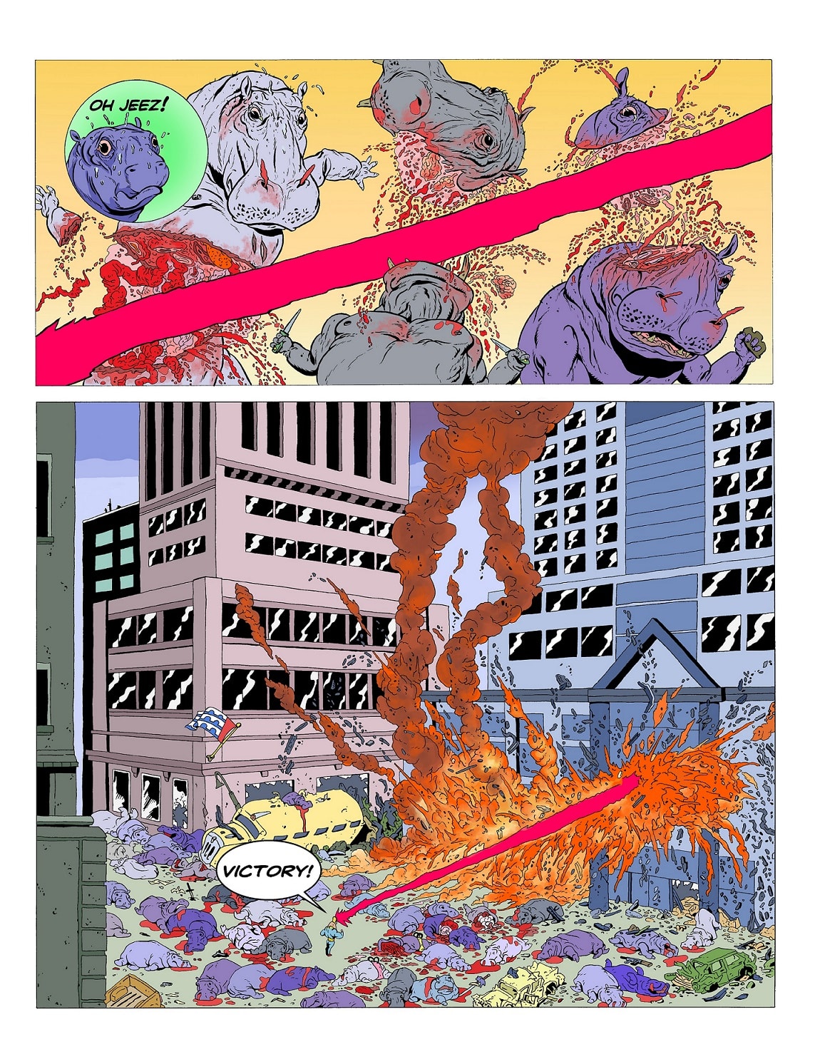 Cosmic Lion’s Family Fun Comics #18 Artwork