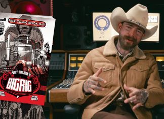 Post Malone and Vault Comics promote Free Comic Book Day story Post Malone Vault Comics Teaser