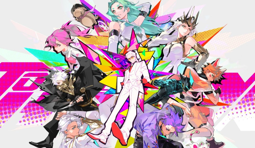 to be hero x poster, featuring the ten heroes.