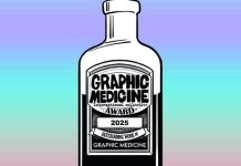 The nominees for the Graphic Medicine Awards 2025 are in!