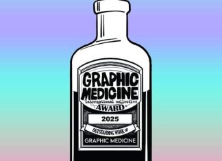 The nominees for the Graphic Medicine Awards 2025 are in!