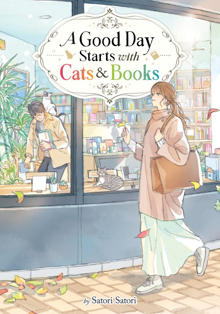 A Good Day Starts with Cats and Books by Satori Satori and Wamizu light novel from seven seas