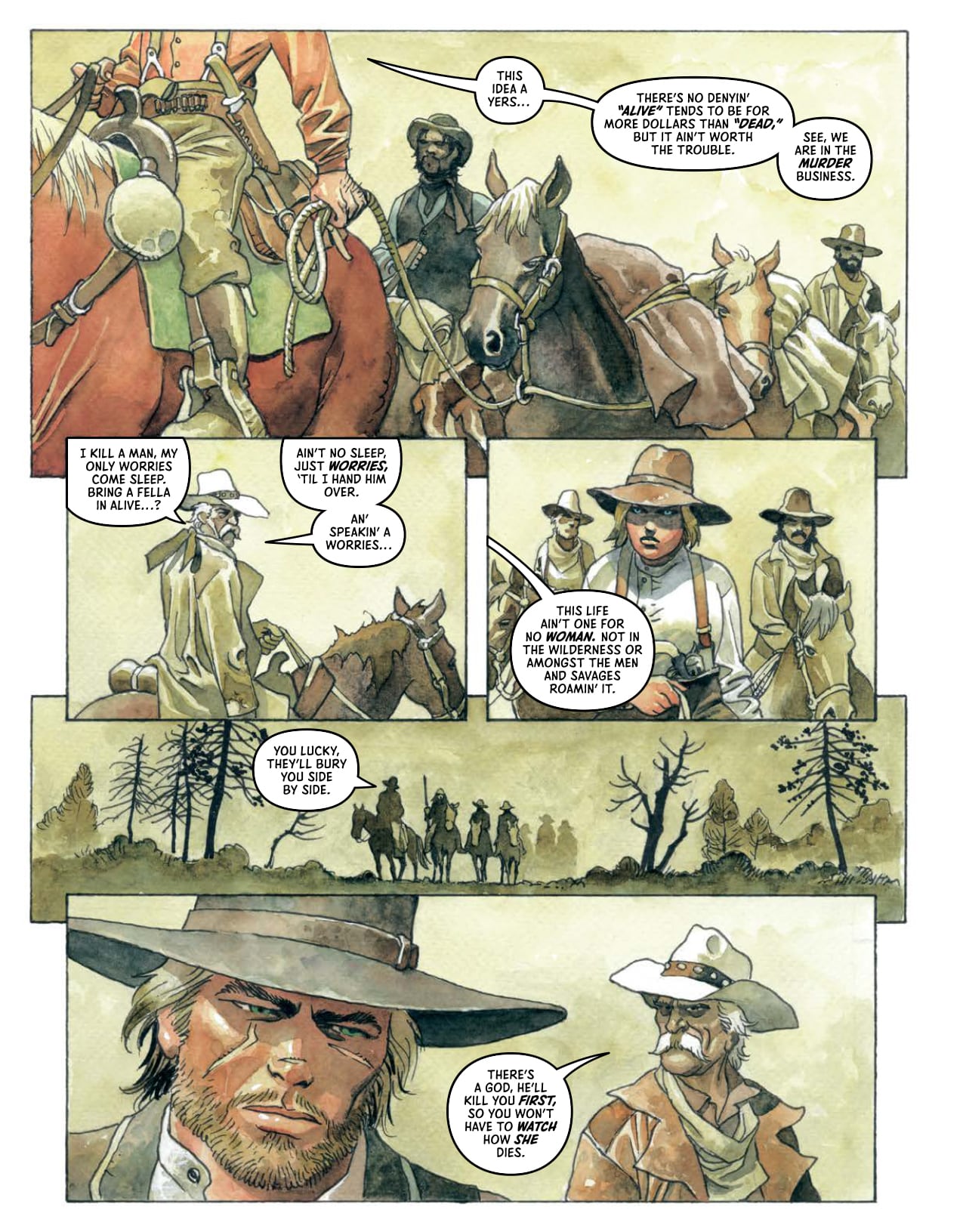 The Blood Brothers Mother #4 Preview Page