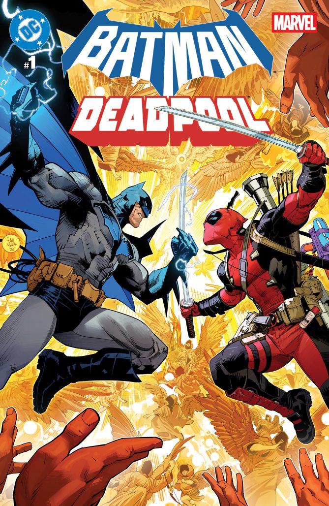 Batman/Deadpool #1 cover by Dan Mora