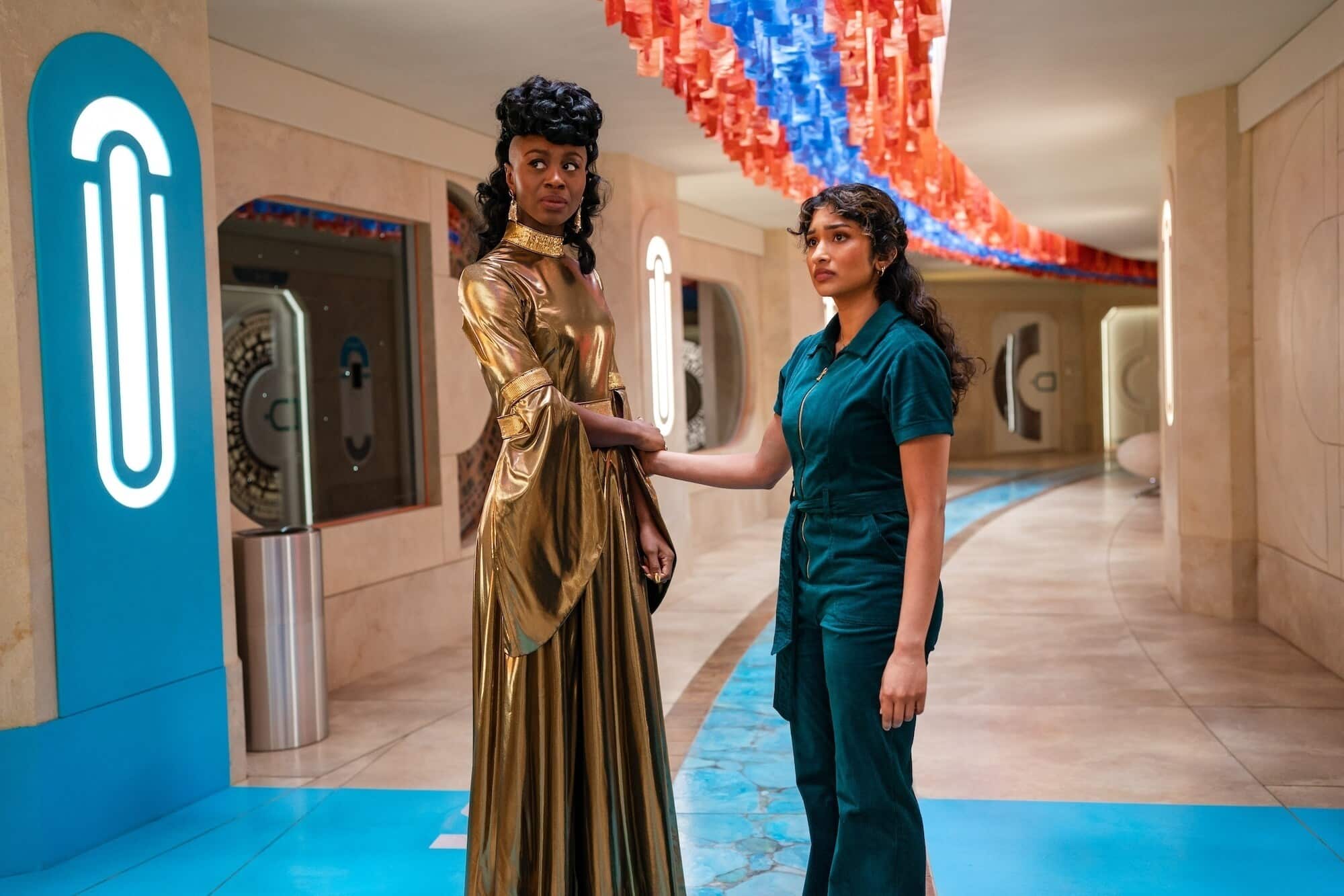 Cora and Belinda need to find out what's going on, © BBC and Disney 2025