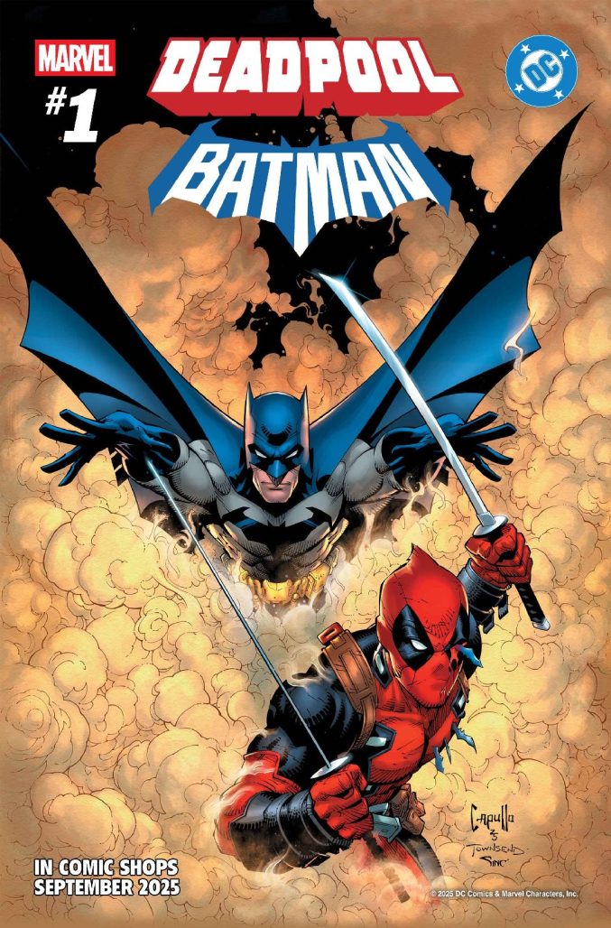 Deadpool/Batman #1 cover by Greg Capullo