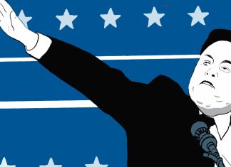 The Beat Digest 05/13/25: Cunningham’s MUSK lands publisher Elon Musk American Oligarch featured