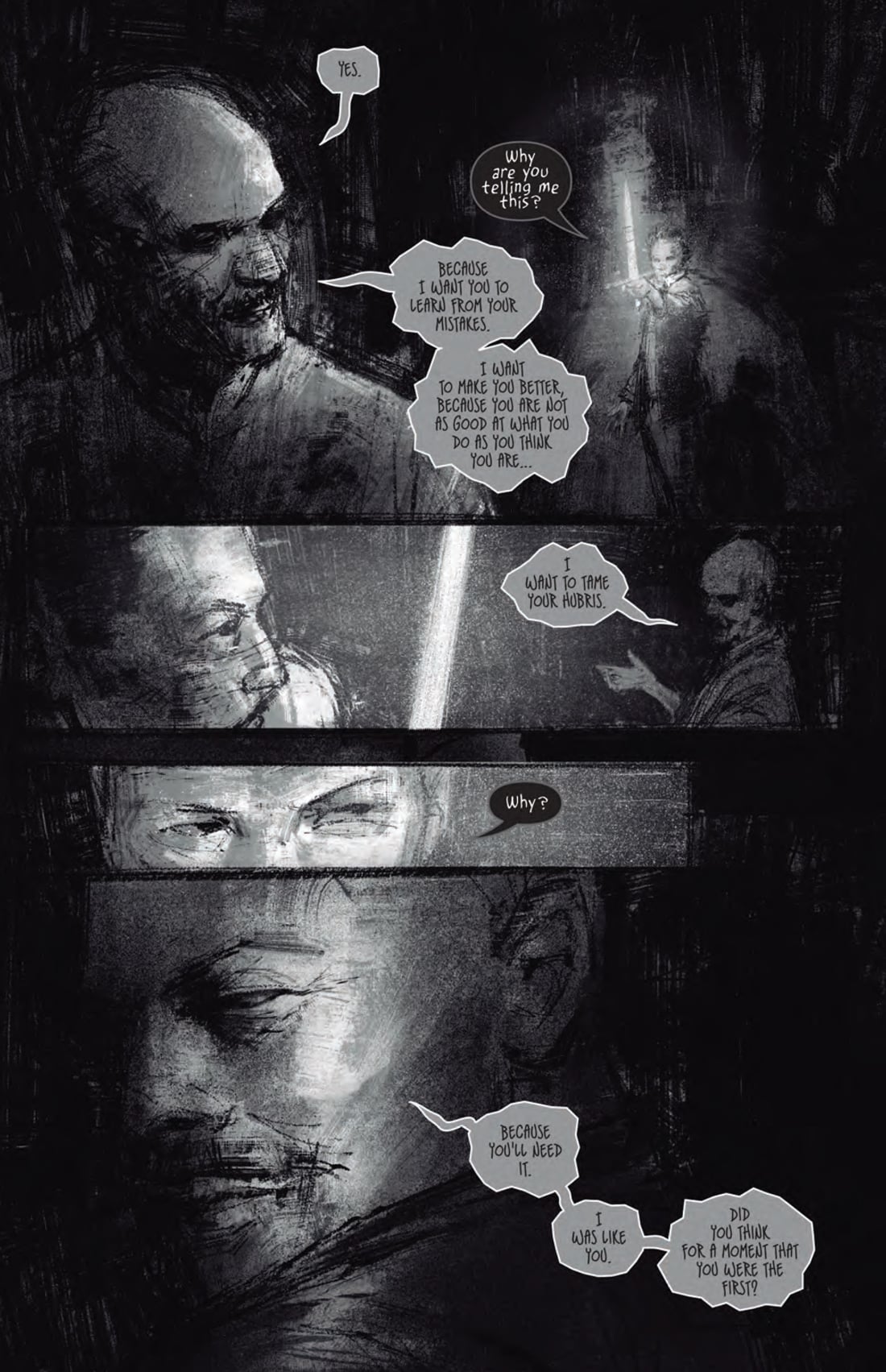 Page from Death's Immortal Hunter 