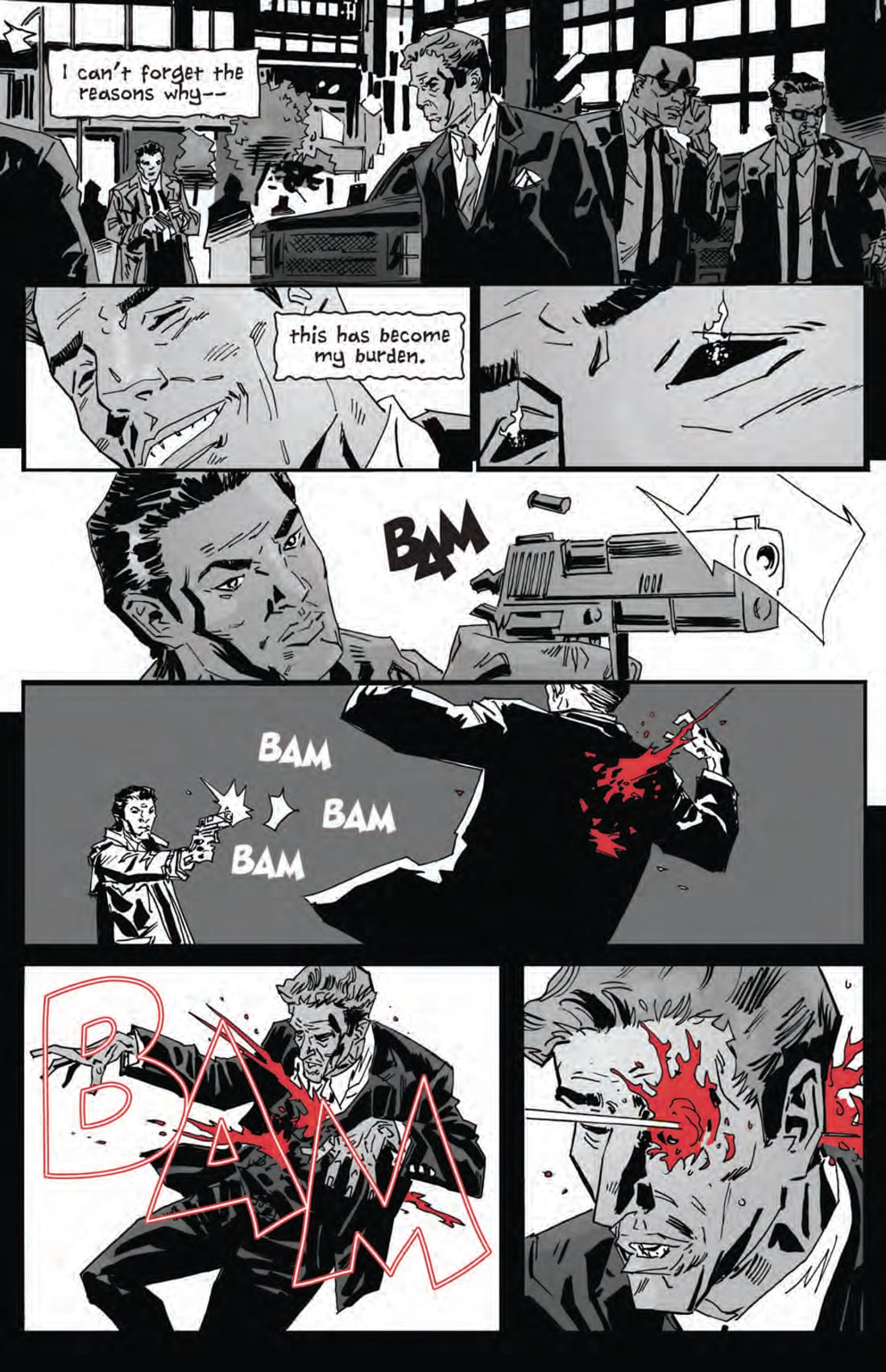 Page from Death's Immortal Hunter 