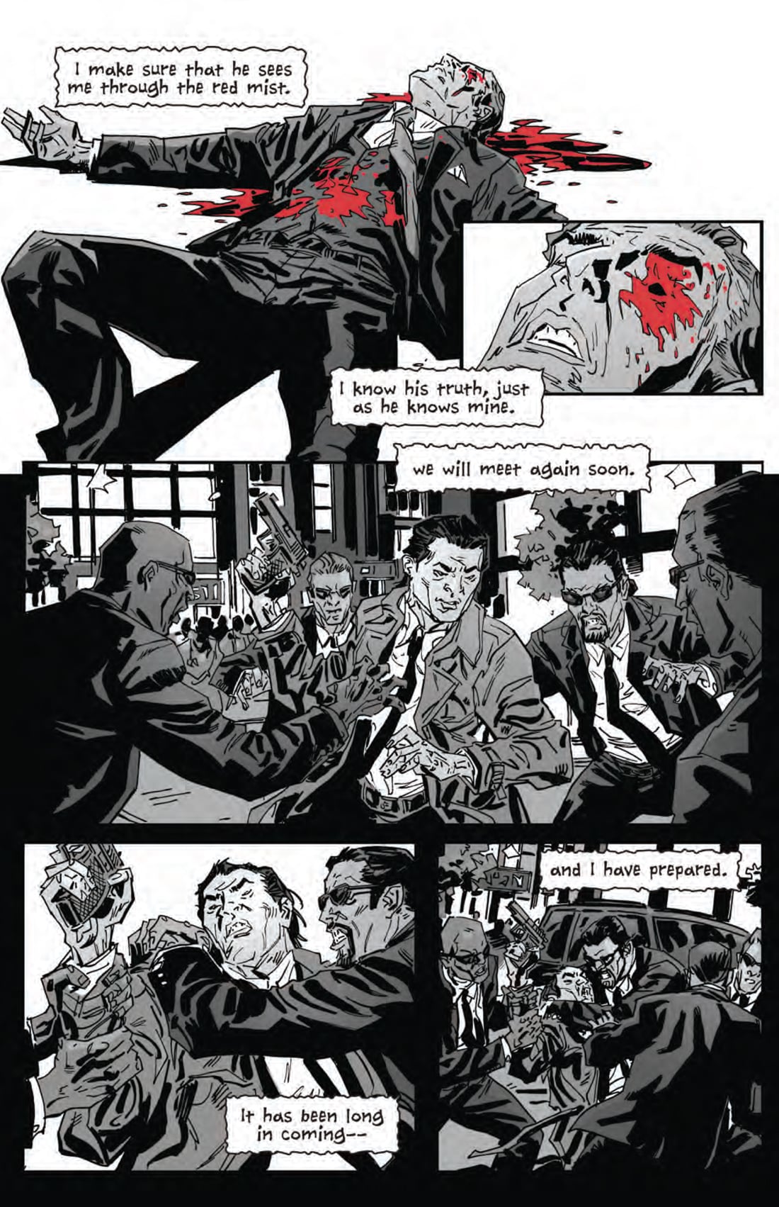 Page from Death's Immortal Hunter 