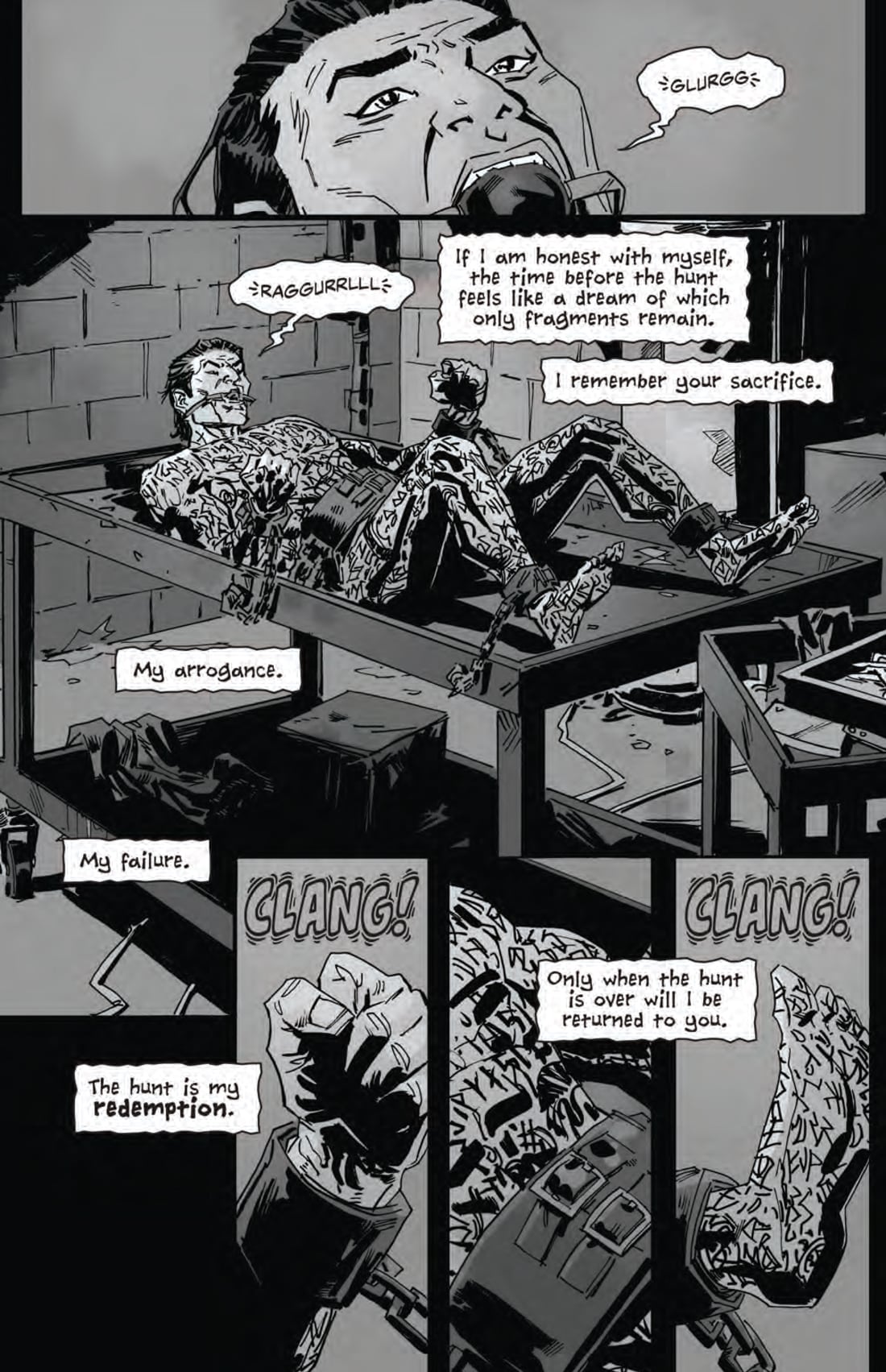 Page from Death's Immortal Hunter 