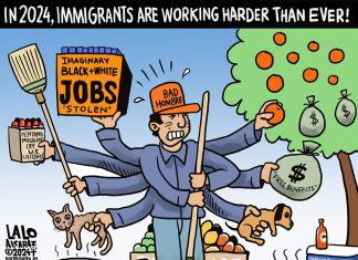 Cartoonist Lalo Alcaraz wins 2025 RFK Journalism Award for Editorial Cartoons