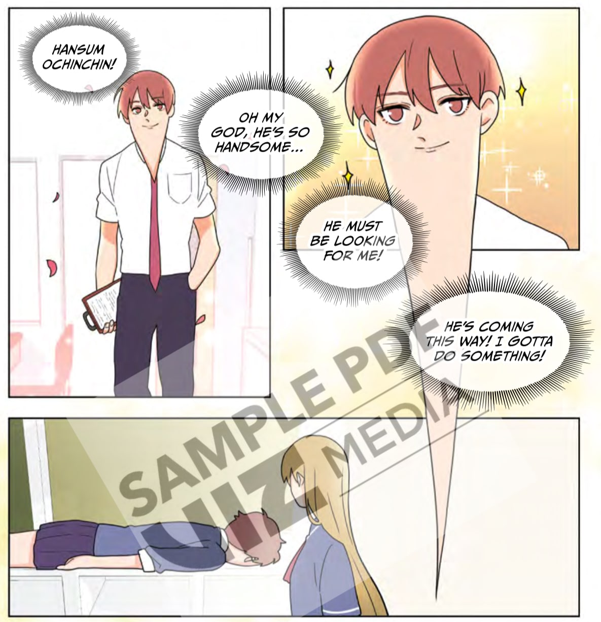 not so shoujo love story girls love webtoon by curryuku hansum with his chin