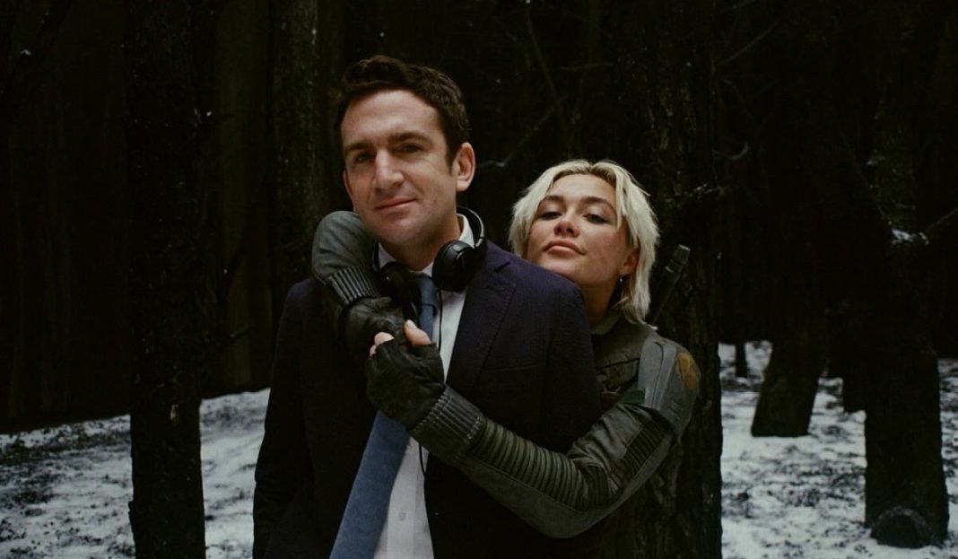 Jake Schreier Florence Pugh Thunderbolts set photo