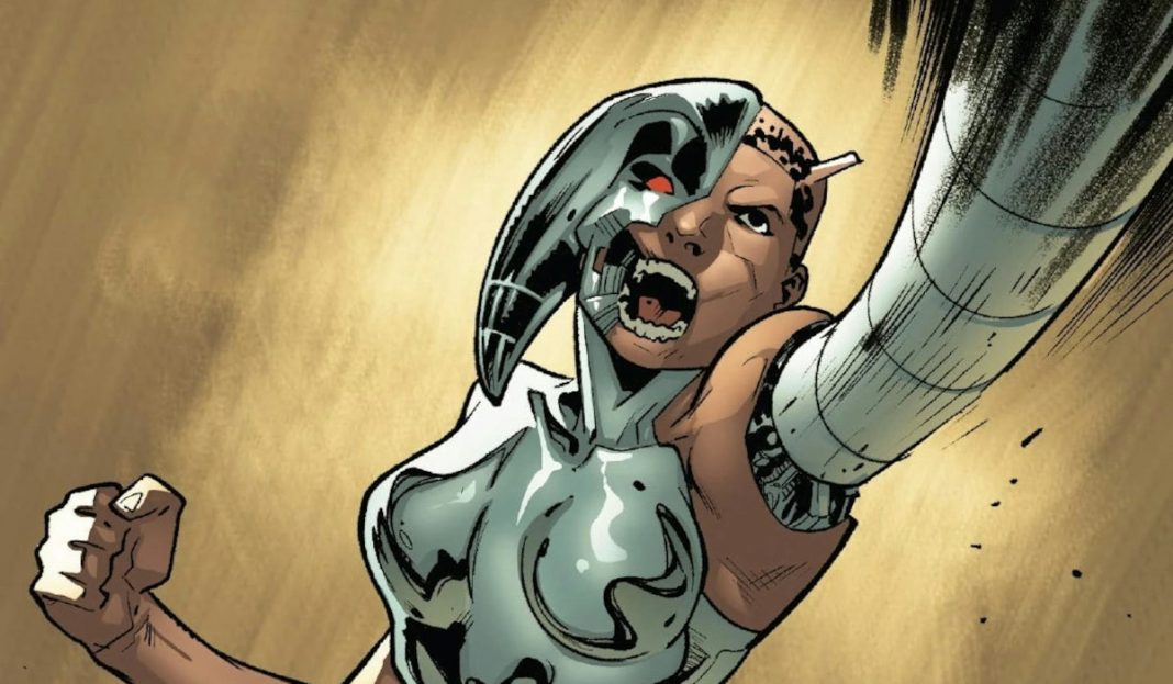Jocasta in Tony Stark: Iron Man #17 Jocasta in Tony Stark: Iron Man #17