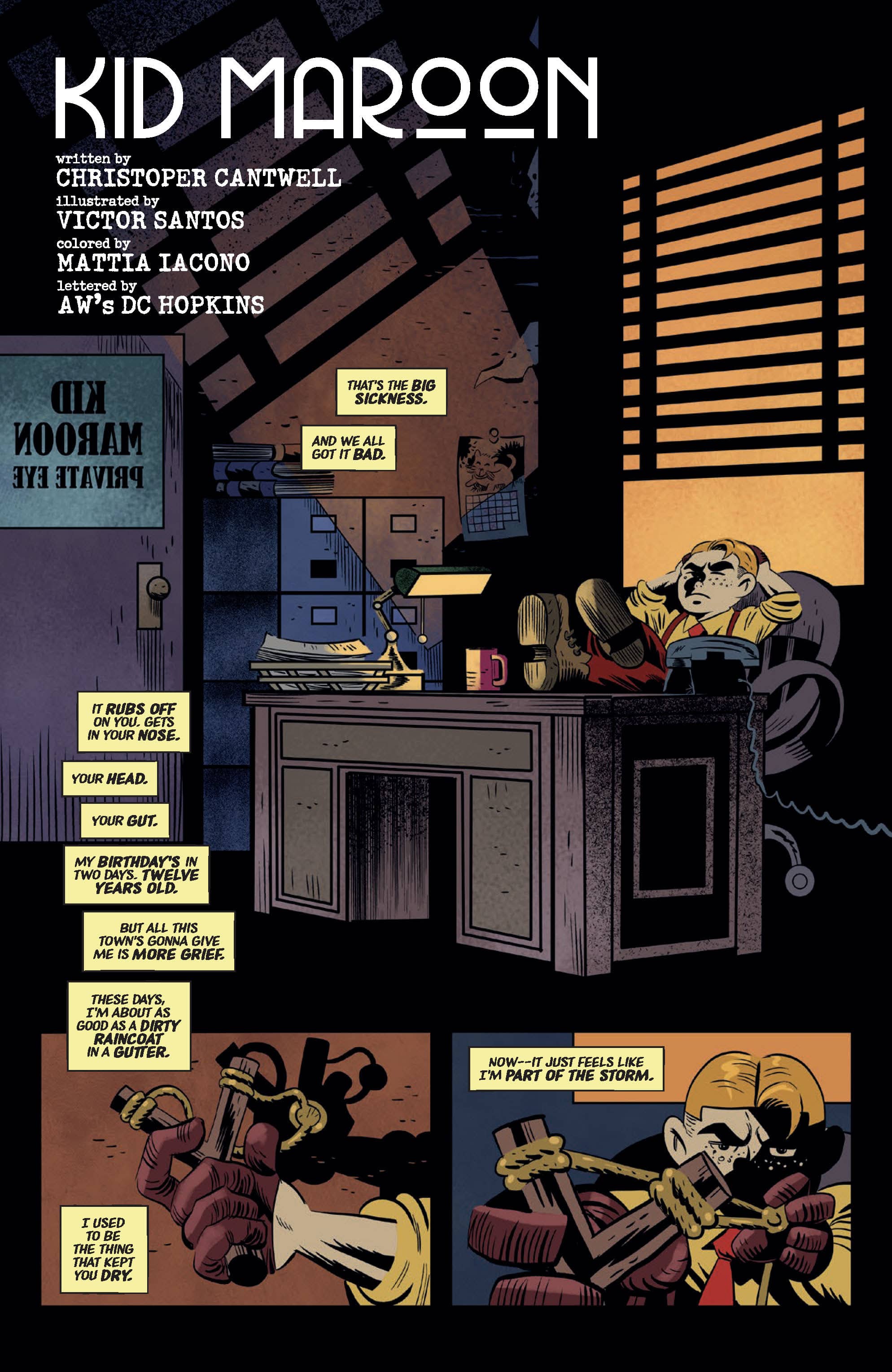Kid Maroon Courtesy of Vault Comics