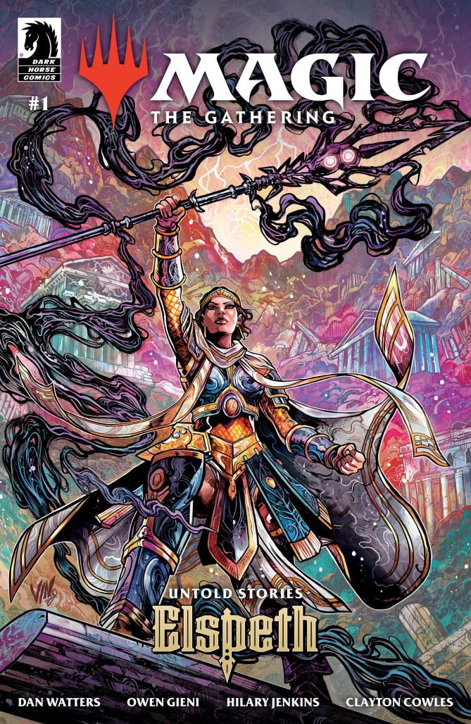 Issue #1 cover B by Vincenzo Riccardi