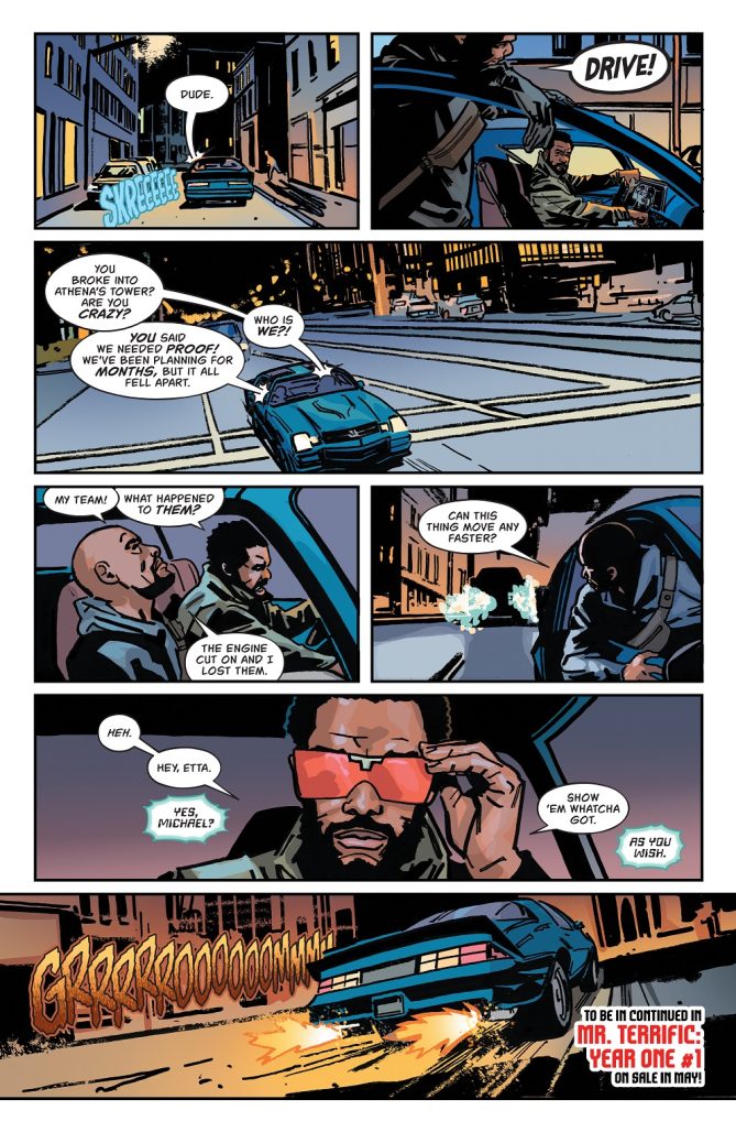 Mr. Terrific Year One miniseries