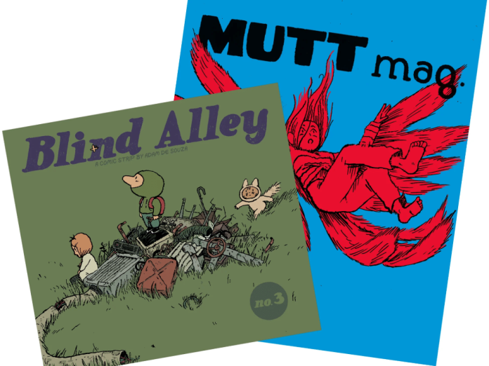 MuttMagBlindAlleycovers de souza