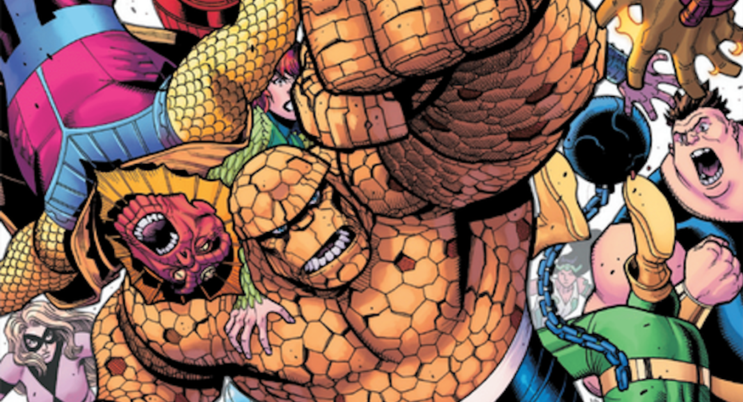 The Thing #1 Art by Nick Bradshaw