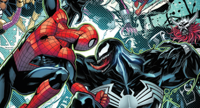 SVvsVVbanner Spider-Verse vs. Venomverse cover, whoever wins, we all lose!