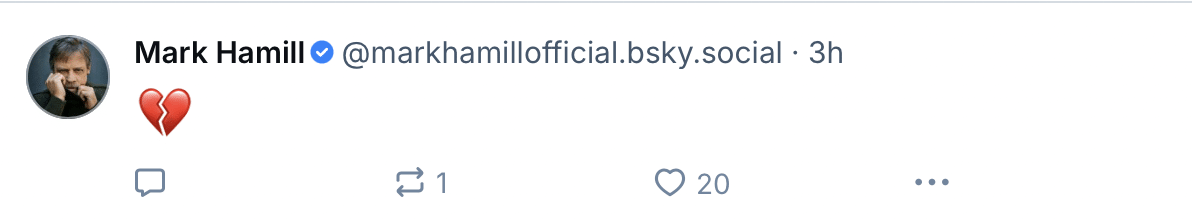 Mark Hamill Responds to Peter David's Death