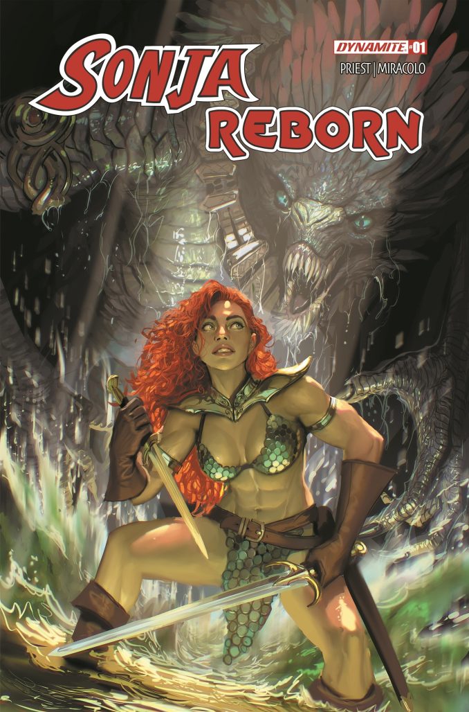 Sonja Reborn #1 cover by Stjepan Šejic