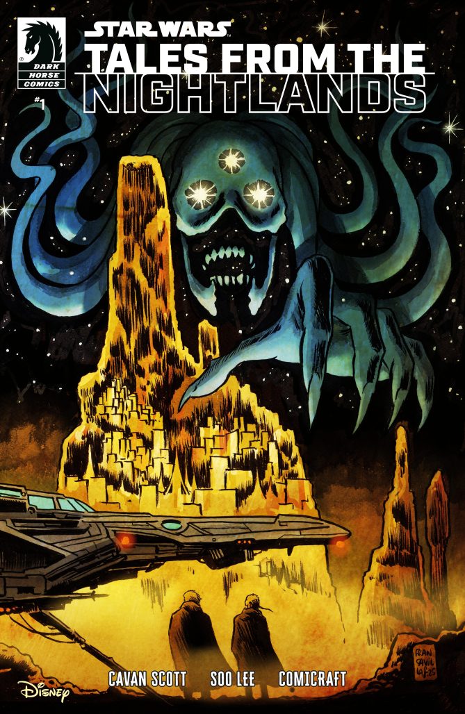 Star Wars: Tales from the Nightlands #1 cover A, by Francesco Francavilla