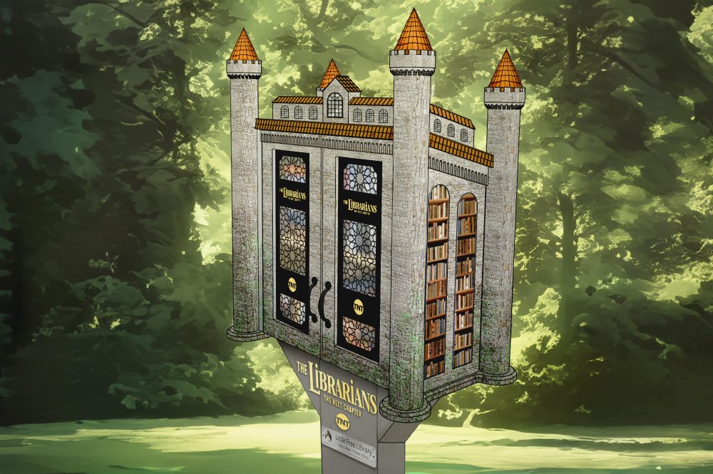 TNT and Little Free Library promo