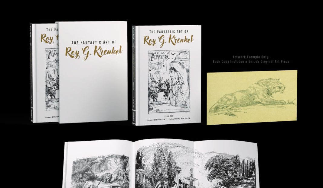 The Fantastic Art of Roy G Krenkel featured