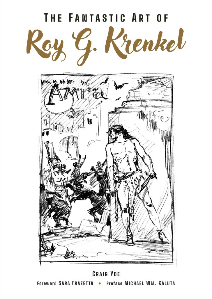 The Fantastic Art of Roy G Krenkel limited edition cover