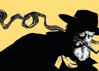 Graphic Novel Review: THE GIANT – ORSON WELLES, THE ARTIST & THE SHADOW pits artists against systems Orson Welles