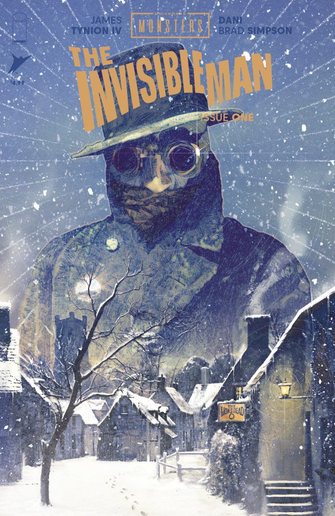 The Invisible Man #1 cover B
