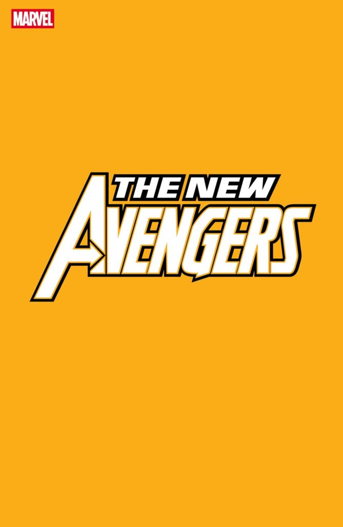 The New Avengers #1 logo variant cover