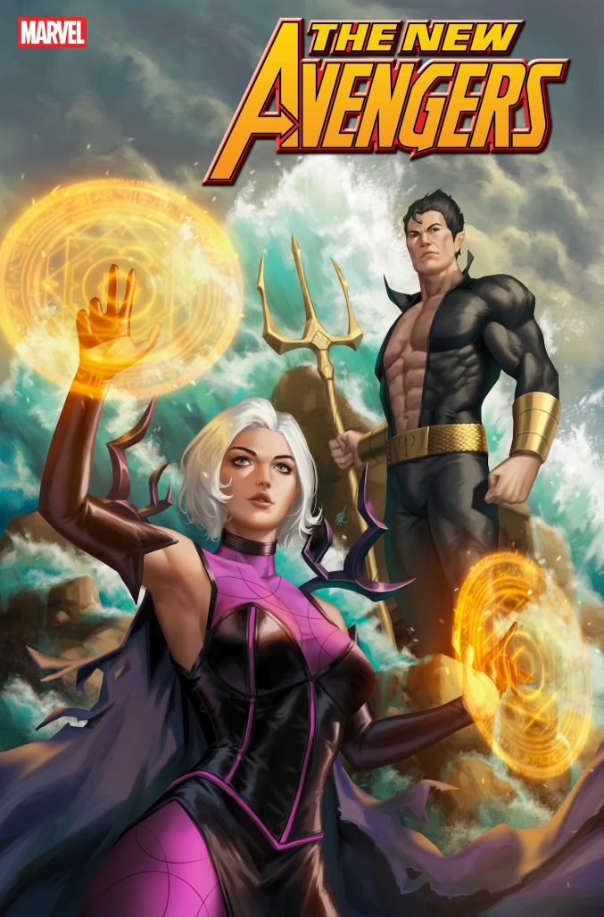 The New Avengers #1 variant cover by Ejikure