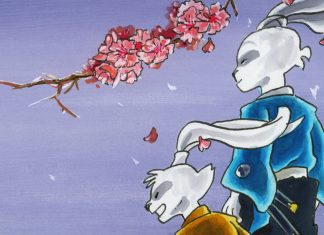 Exclusive: USAGI YOJIMBO: TEN THOUSAND PLUMS lands limited edition release Usagi Yojimbo Ten Thousand Plums limited edition cover featured