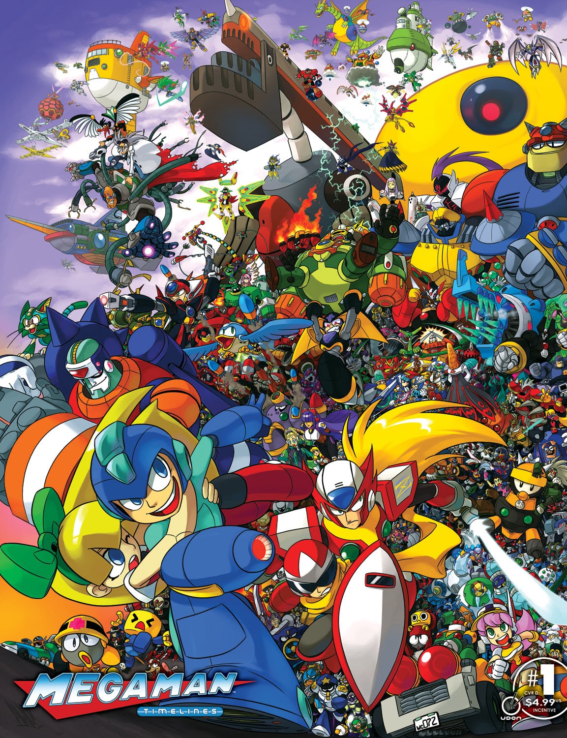 megaman timelines