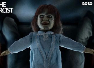 THE EXORCIST’s Regan gets a Mezco Roto Plush Doll that looks genuinely possessed exorcist