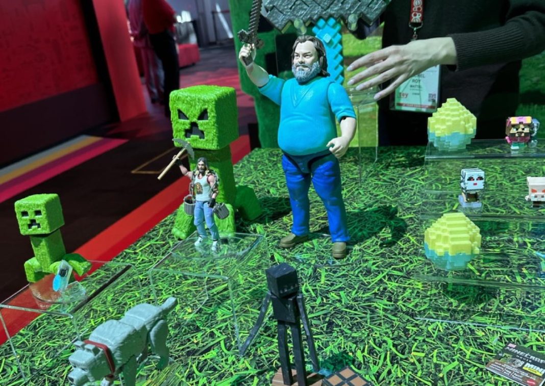 minecraft toys at toy fair
