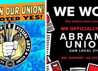 Abrams Books employees and SVA educators have voted to unionize