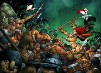 See you in court! Hearing date set for Dynamite/Diamond dispute red sonja by frank cho published by dynamite