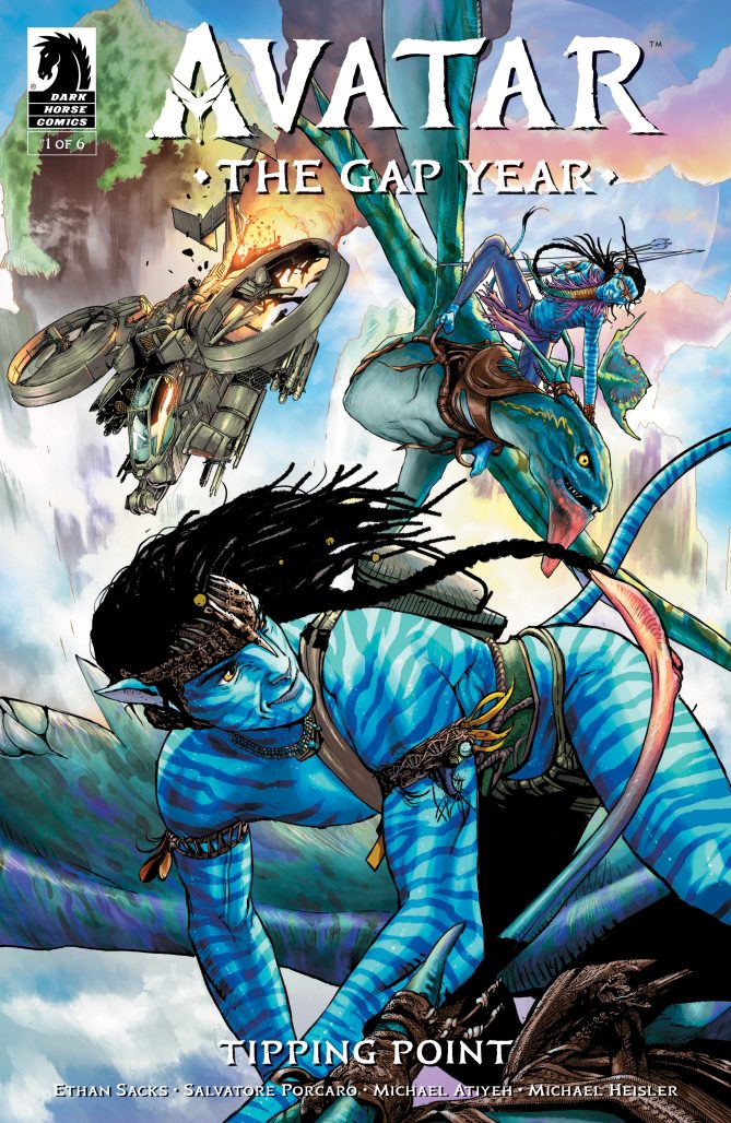 Avatar: The Gap Year — Tipping Point #1 cover by Salvatore Porcaro#1 cover by Salvatore Porcaro