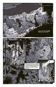 Blood and Fire (Mordecai Crow #3) interior art