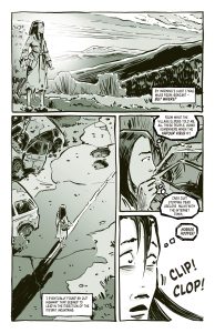 Blood and Fire (Mordecai Crow #3) interior art