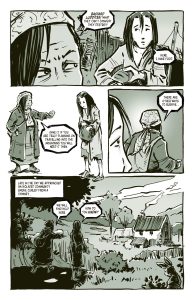 Blood and Fire (Mordecai Crow #3) interior art