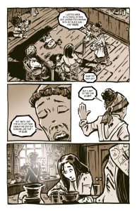 Blood and Fire (Mordecai Crow #3) interior art