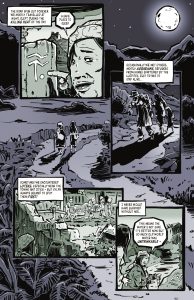 Blood and Fire (Mordecai Crow #3) interior art