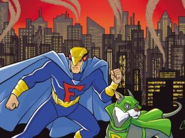 THE BLUE FALCON & DYNOMUTT #1 fly to shelves this September.